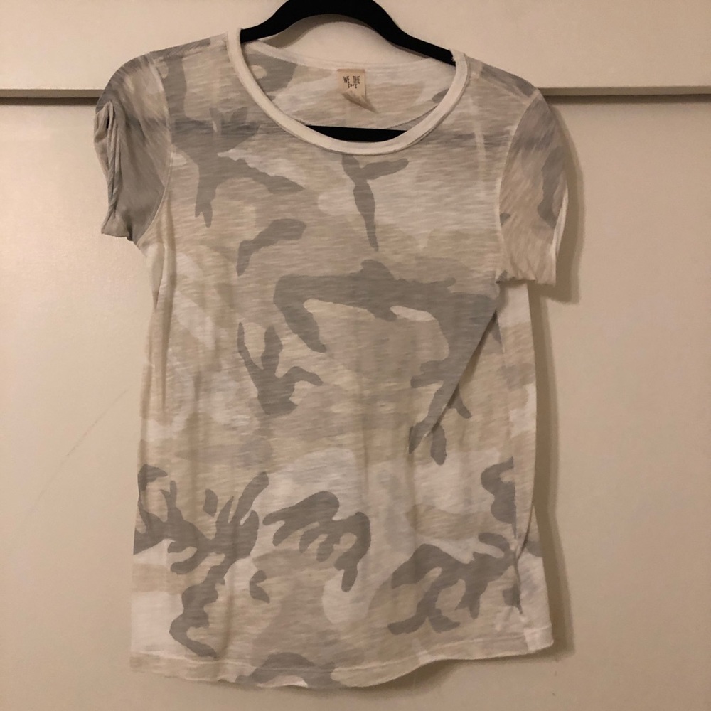 Camo Free People Tee